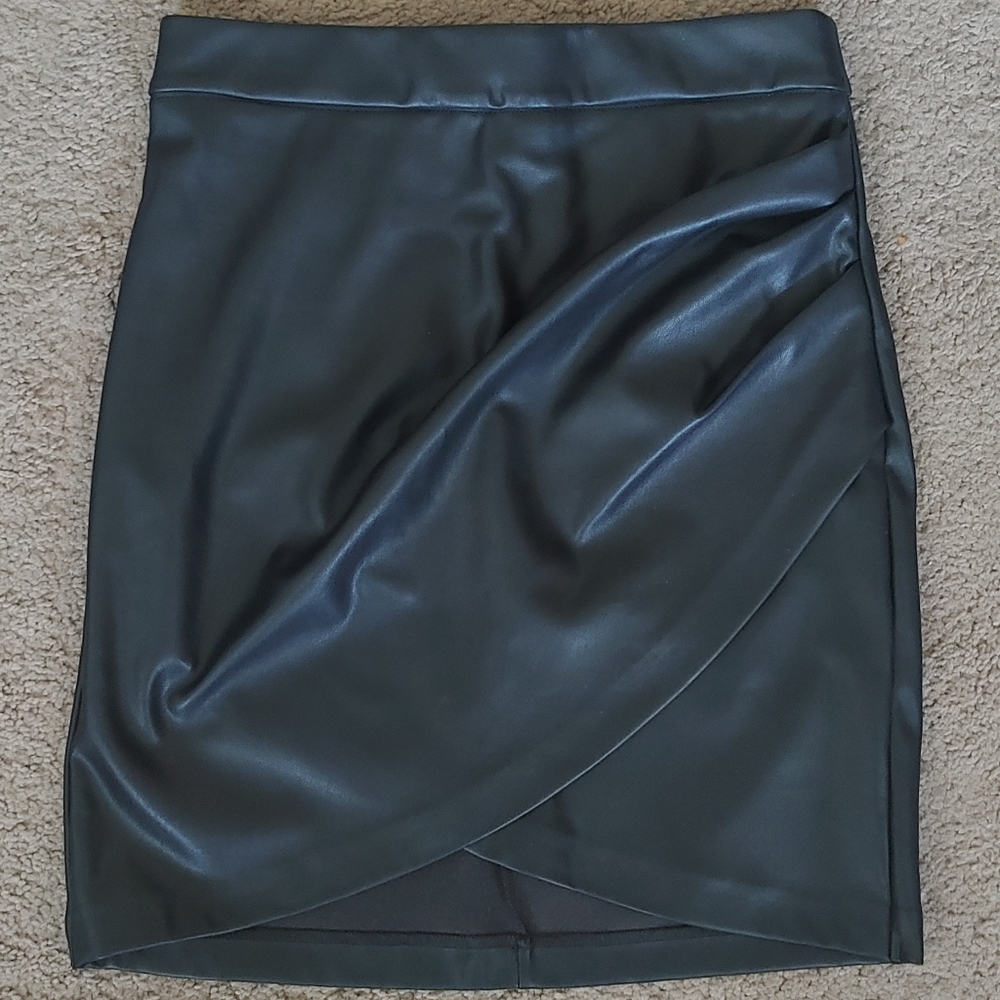 Dynamite Faux Leather Skirt